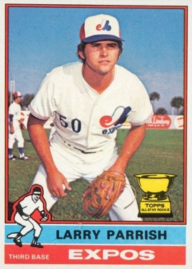 1976 Topps Larry Parrish #141 Baseball Card