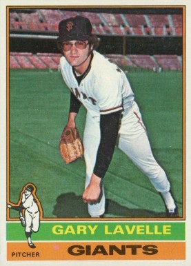 1976 Topps Gary Lavelle #105 Baseball Card