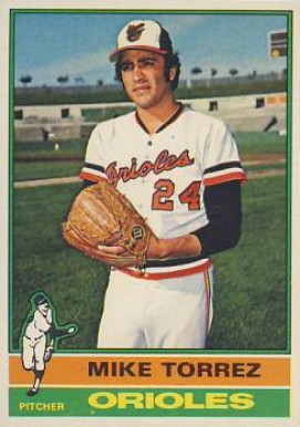 1976 Topps Mike Torrez #25 Baseball Card
