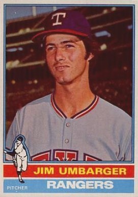 1976 Topps Jim Umbarger #7 Baseball Card