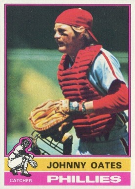 1976 Topps Johnny Oates #62 Baseball Card
