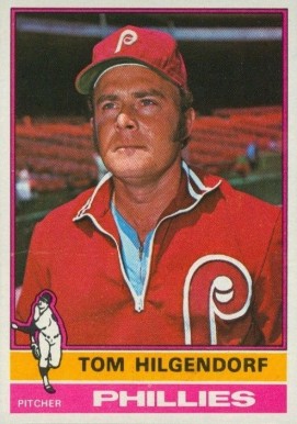 1976 Topps Tom Hilgendorf #168 Baseball Card