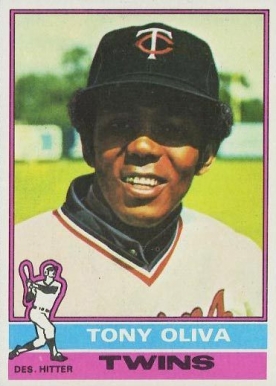 1976 Topps Tony Oliva #35 Baseball Card
