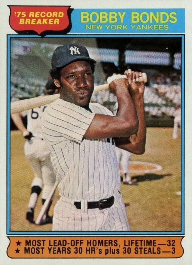 1976 Topps Bobby Bonds #2 Baseball Card