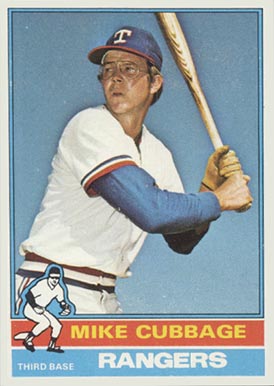 1976 Topps Mike Cubbage #615 Baseball Card