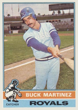 1976 Topps Buck Martinez #616 Baseball Card