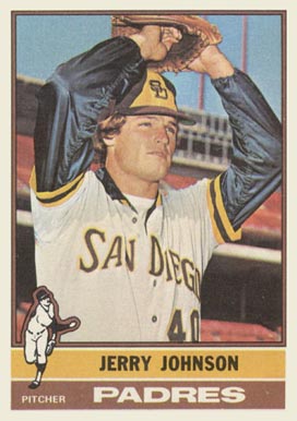 1976 Topps Jerry Johnson #658 Baseball Card