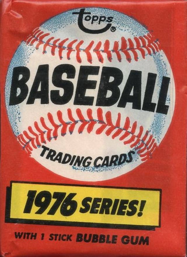 1976 Topps Wax Pack #WP Baseball Card