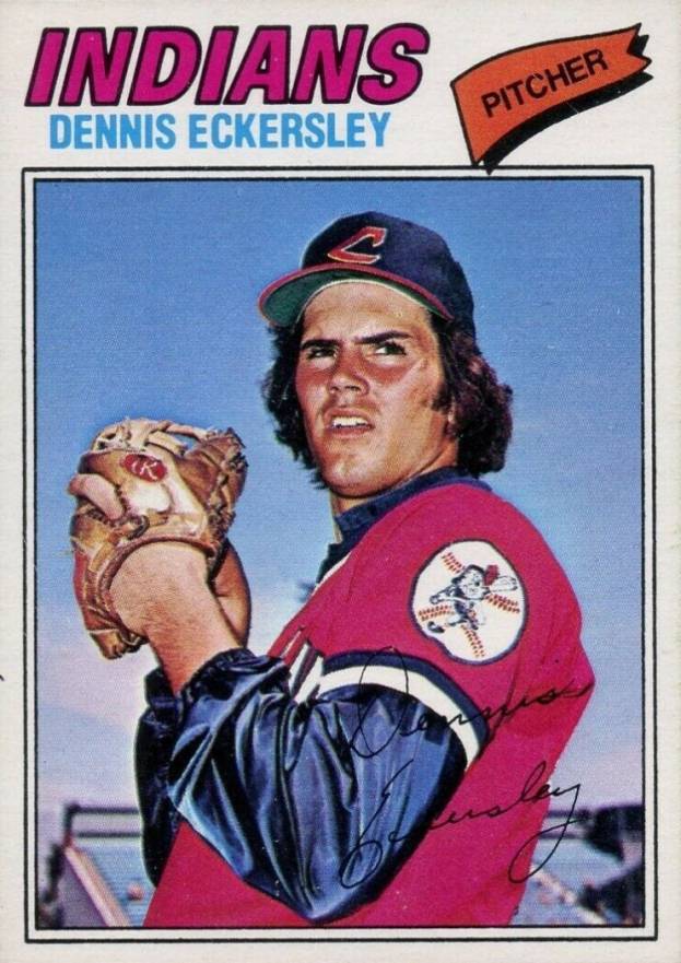 1977 O-Pee-Chee Dennis Eckersley #15 Baseball Card