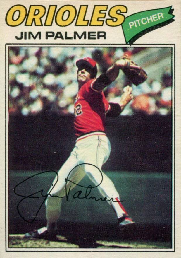 1977 O-Pee-Chee Jim Palmer #80 Baseball Card