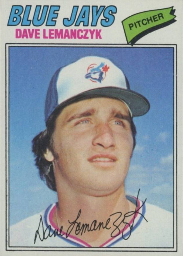 1977 Topps Dave Lemanczyk #611 Baseball Card