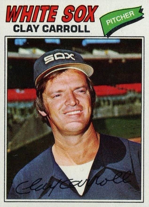 1977 Topps Clay Carroll #497 Baseball Card
