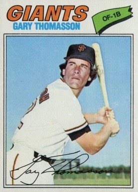 1977 Topps Gary Thomasson #496 Baseball Card