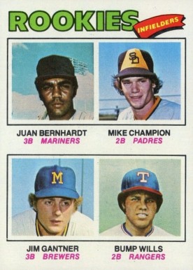 1977 Topps Rookie Infielders #494 Baseball Card