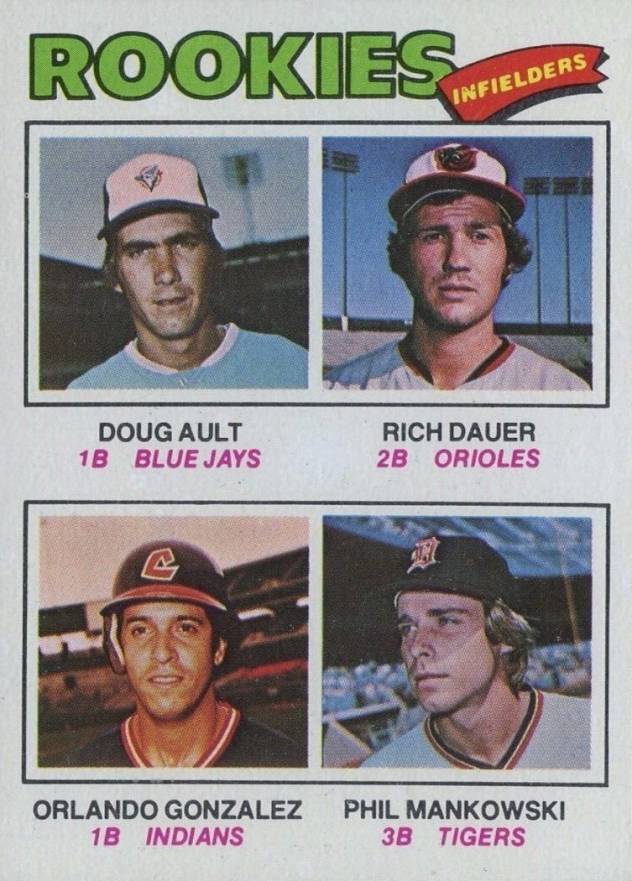 1977 Topps Rookie Infielders #477 Baseball Card