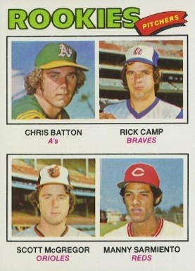 1977 Topps Rookie Pitchers #475 Baseball Card