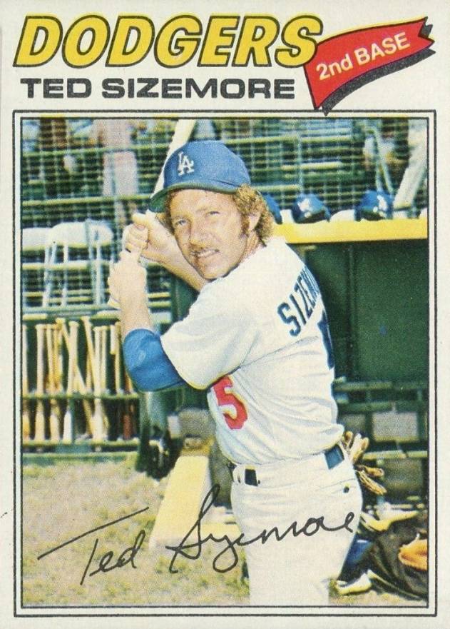1977 Topps Ted Sizemore #366 Baseball Card