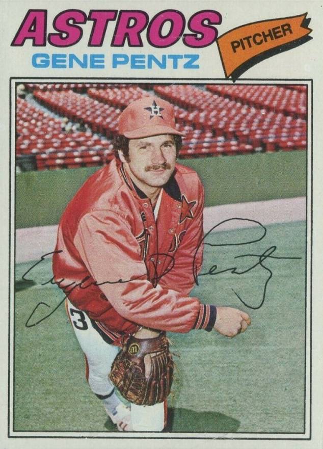 1977 Topps Gene Pentz #308 Baseball Card