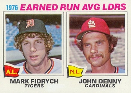 1977 Topps E.R.A. Leaders #7 Baseball Card