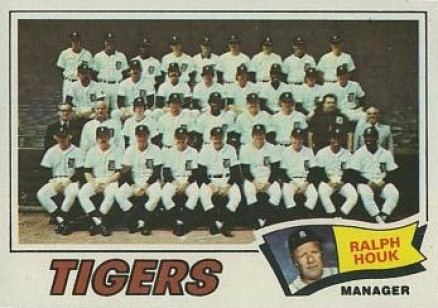 1977 Topps Detroit Tigers Team #621 Baseball Card