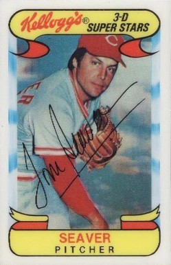 1978 Kellogg's Tom Seaver #27 Baseball Card
