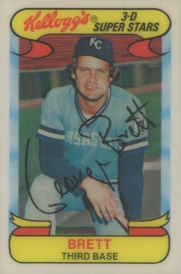 1978 Kellogg's George Brett #6 Baseball Card