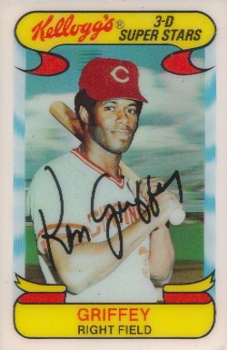 1978 Kellogg's Ken Griffey #4 Baseball Card
