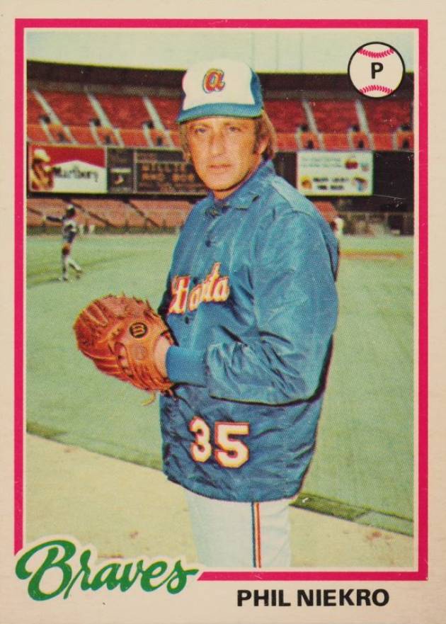 1978 O-Pee-Chee Phil Niekro #155 Baseball Card