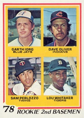 1978 Topps Rookie 2nd Basemen #704 Baseball Card