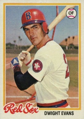 1978 Topps Dwight Evans #695 Baseball Card