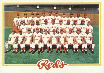 1978 Topps Cincinnati Reds Team #526 Baseball Card