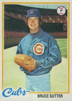 1978 Topps Bruce Sutter #325 Baseball Card