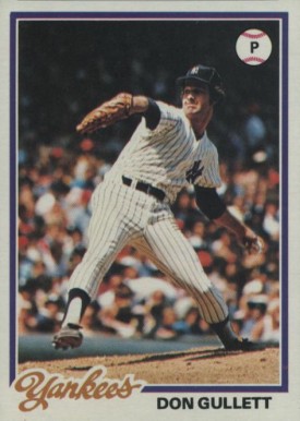 1978 Topps Don Gullett #225 Baseball Card