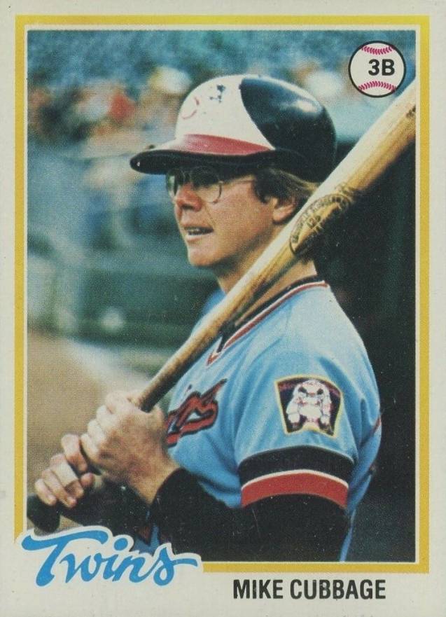 1978 Topps Mike Cubbage #219 Baseball Card