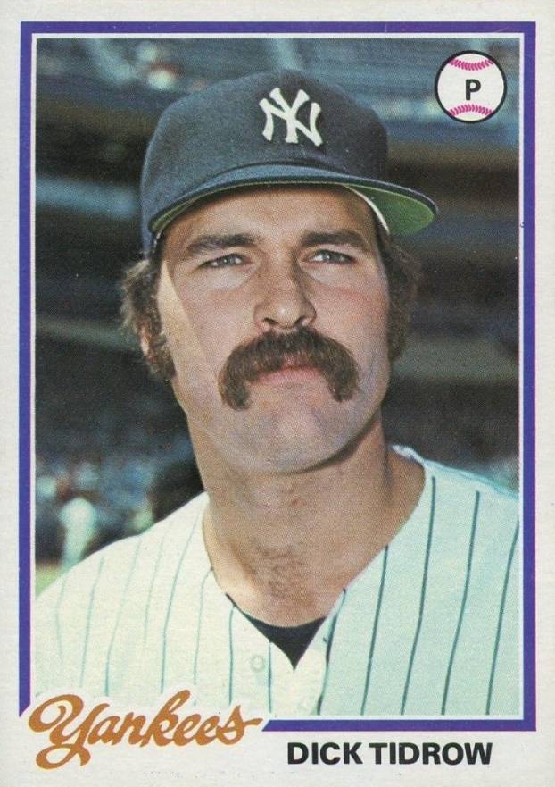 1978 Topps Dick Tidrow #179 Baseball Card