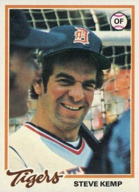 1978 Topps Steve Kemp #21 Baseball Card