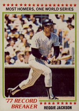 1978 Topps Reggie Jackson #7 Baseball Card