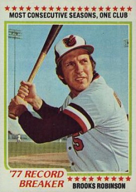 1978 Topps Brooks Robinson #4 Baseball Card