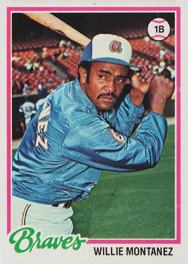 1978 Topps Willie Montanez #38 Baseball Card