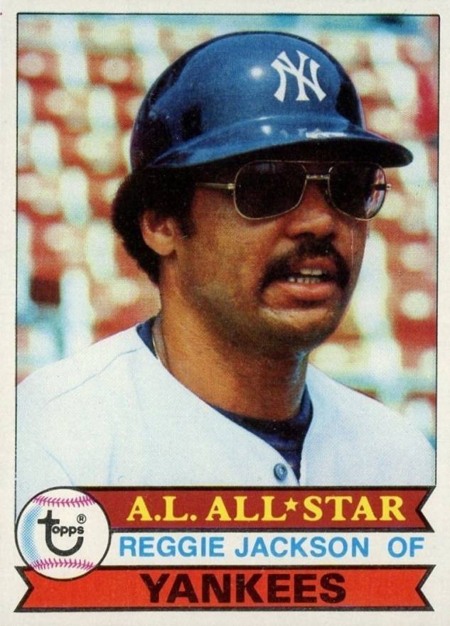 1979 Burger King Yankees Reggie Jackson #21 Baseball Card