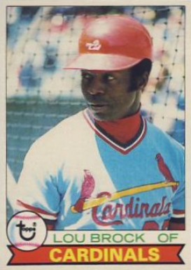 1979 Topps Lou Brock #665 Baseball Card