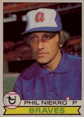1979 Topps Phil Niekro #595 Baseball Card
