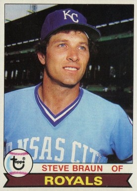 1979 Topps Steve Braun #502 Baseball Card