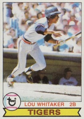 1979 Topps Lou Whitaker #123 Baseball Card