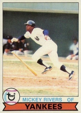 1979 Topps Mickey Rivers #60 Baseball Card