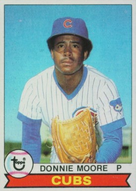 1979 Topps Donnie Moore #17 Baseball Card