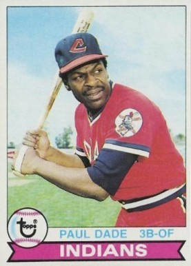 1979 Topps Paul Dade #13 Baseball Card