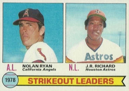 1979 Topps Strikeout Leaders #6 Baseball Card