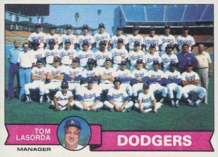 1979 Topps Los Angeles Dodgers Team #526 Baseball Card