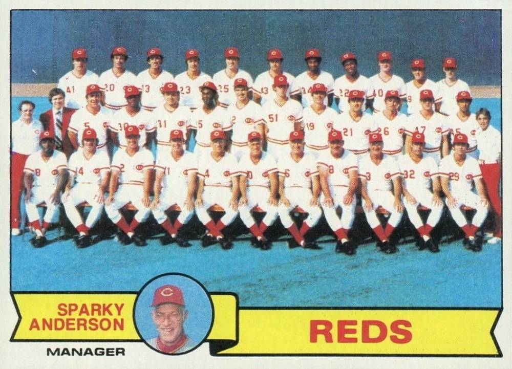 1979 Topps Cincinnati Reds Team #259 Baseball Card